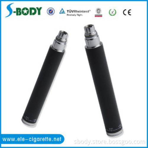 S-body ego battery voltage variable vv e cigarette 1300mah